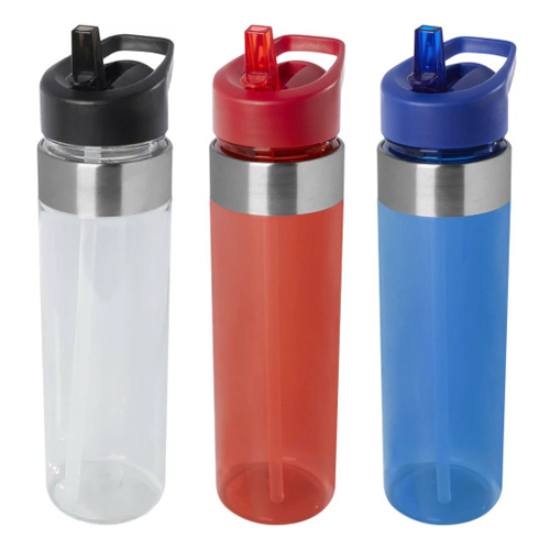 Dylan 650 ml Tritan water bottle with flip spout lid