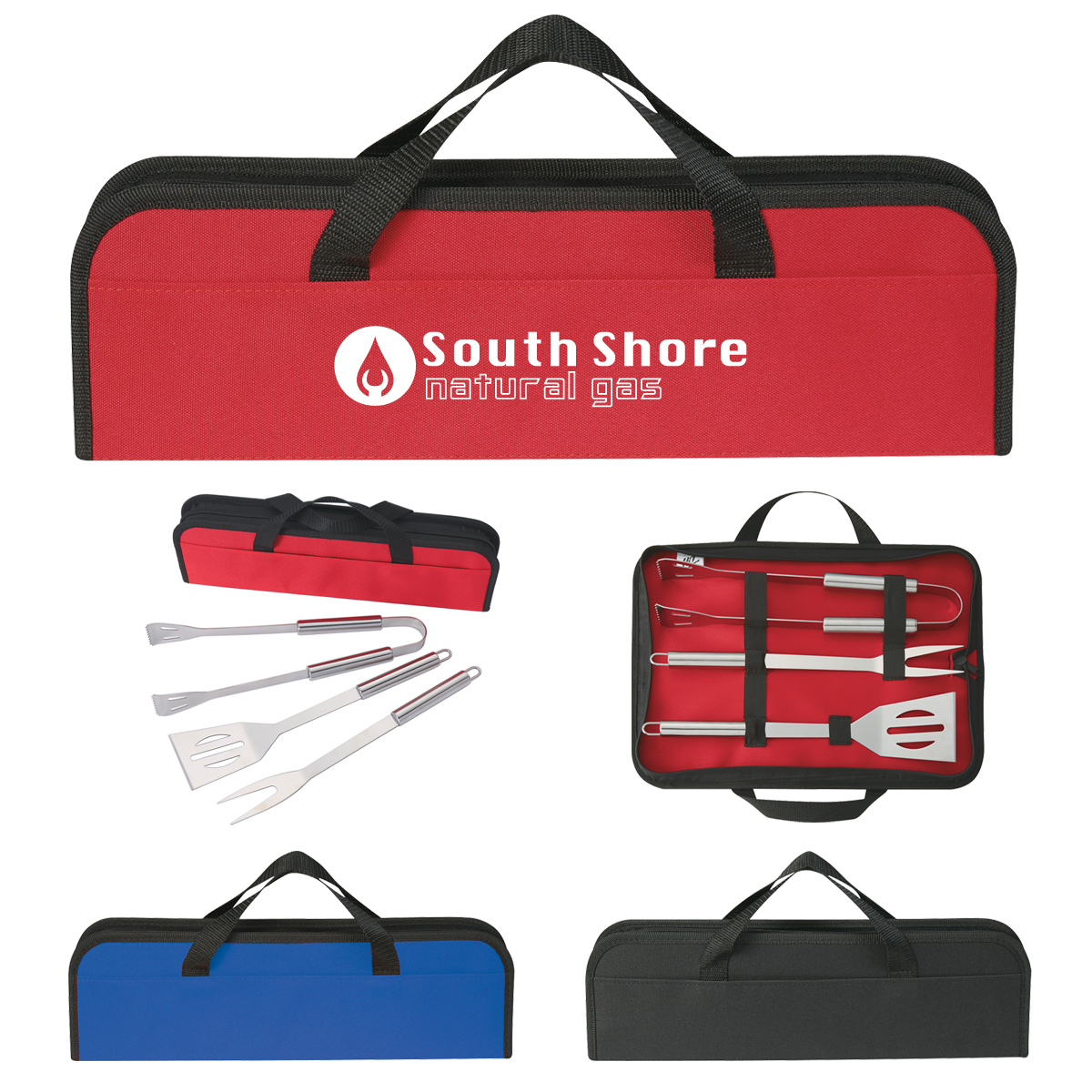 3-Piece BBQ Set In Case