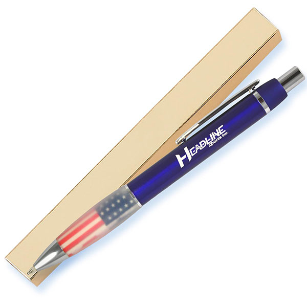 Patriotic Metal Pen