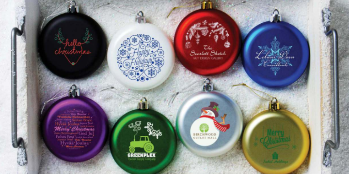  Get festive with custom ornaments  